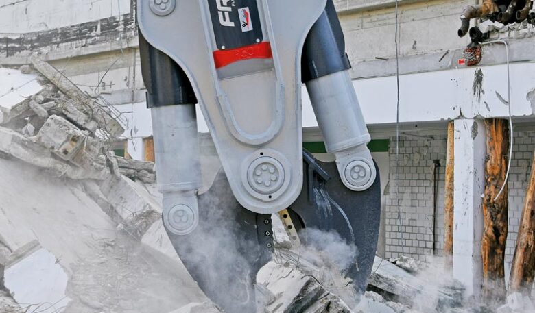 Gigantisch im Rückbau
