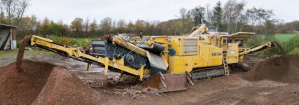 Starker Auftritt im Baustoff-Recycling
