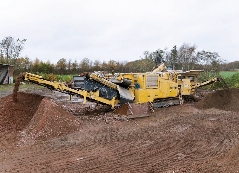 Starker Auftritt im Baustoff-Recycling