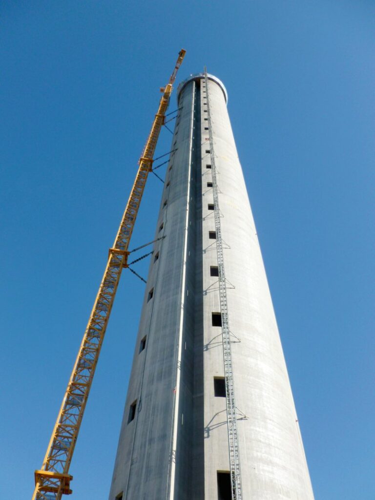 Mit 18 Metern pro Sekunde in die Höhe
