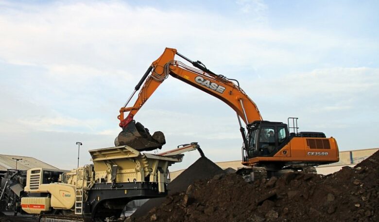 Deutschland-Premiere im Bauschuttrecycling
