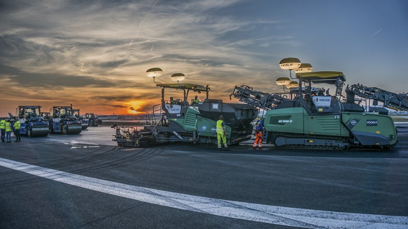 Nächtlicher Großeinsatz am Flughafen