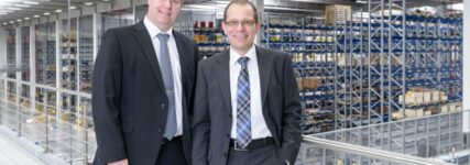 Zentrale Drehscheibe für Ersatzteile