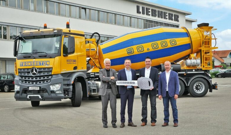 Fahrmischer Nummer 90.000 für Transbeton