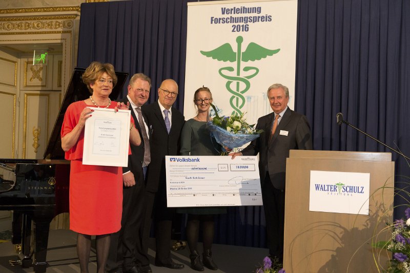 ‚Walter Schulz Stiftung‘ zeichnet Krebsforscherin aus
