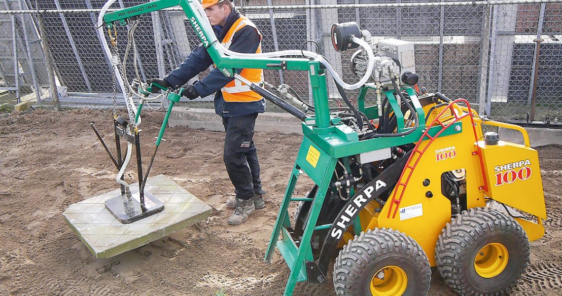 Hanenberg Sherpa 100 mit Vakuum-Multiheber