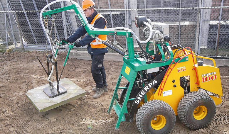 Hanenberg Sherpa 100 mit Vakuum-Multiheber