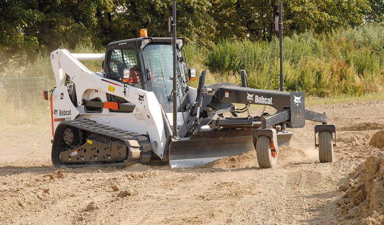 Bobcat Raupenlader T870 mit Anbaugrader