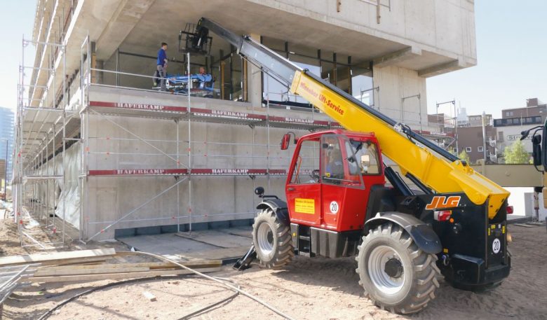 JLG 3614 RS bei Fenstereinbau