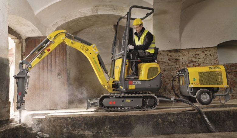 Minibagger Wacker Neuson 803 dual power