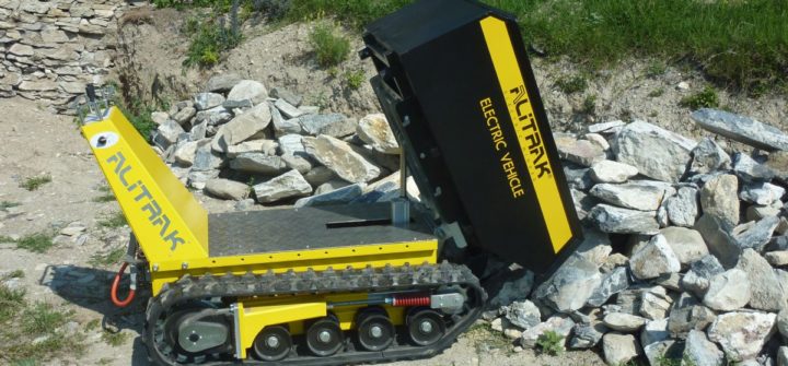 Elektro-Raupendumper Alitrak DC-Trak 300