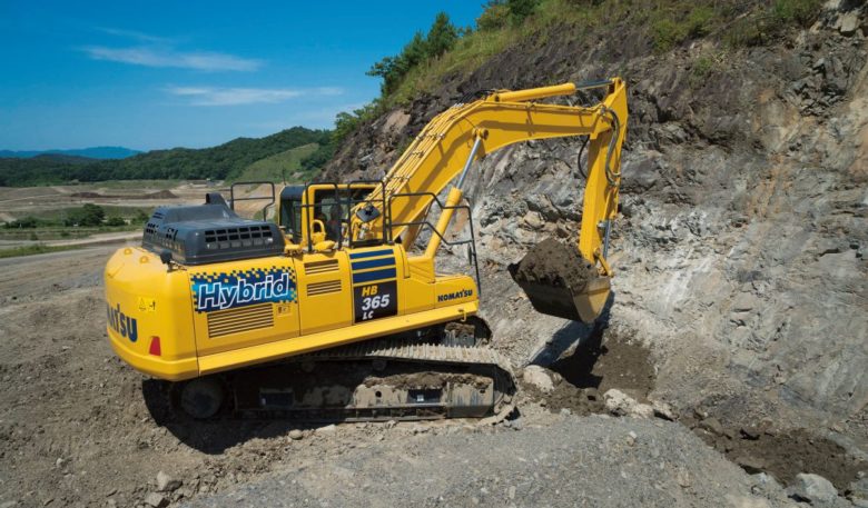 Hybridbagger Komatsu HB365LC-3