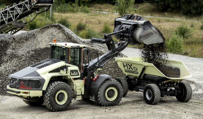 Hybridlader Volvo CE LX01 Prototyp