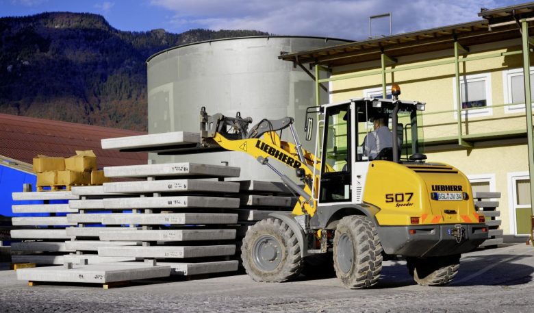 Liebherr Radlader L507 mit Stereolenkung