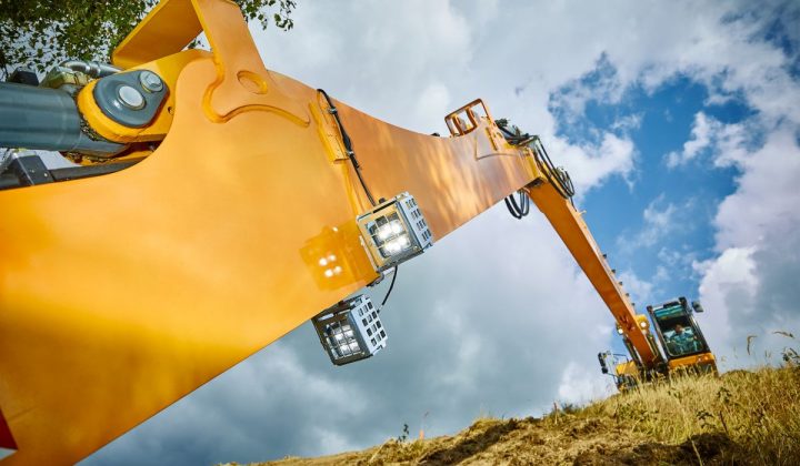 Mobilbagger Liebherr A 924 Litronic mit Long-Reach-Ausleger