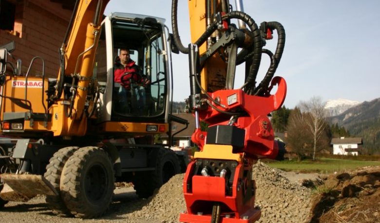 Anbauverdichter mit Tiltrotator Wimmer