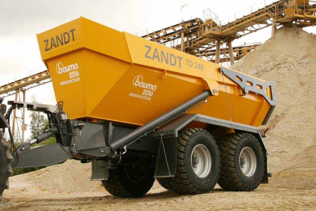Zandt Cargo Tandem-Dumper TD240