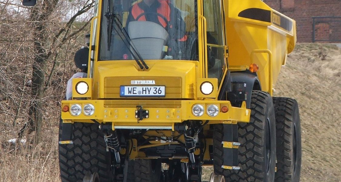 Hydrema 912 ZW Zweiwege-Fahrwerk