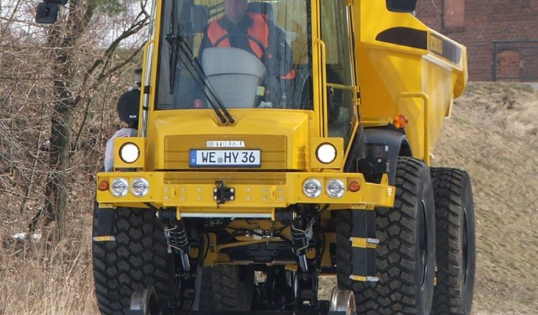 Hydrema 912 ZW Zweiwege-Fahrwerk