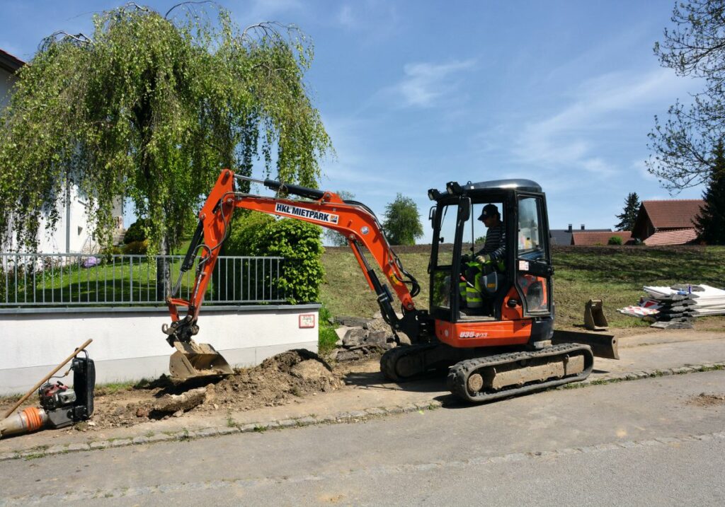 Bagger von HKL Mietpark