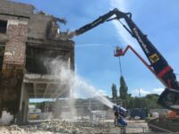 Paulaner-Brauerei belastungsarm abgerissen