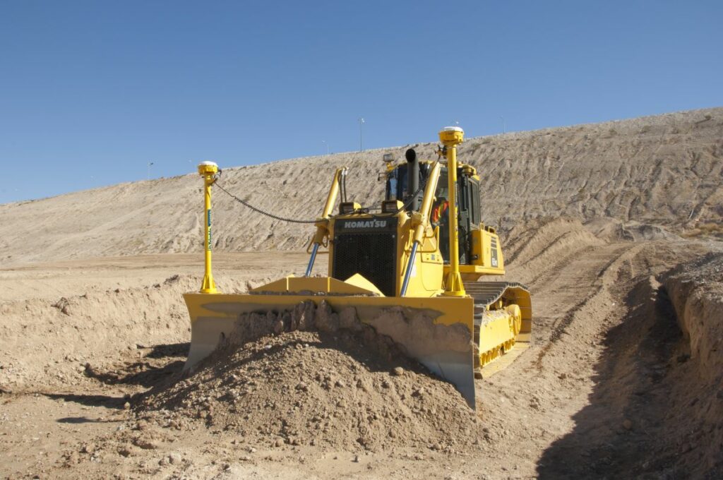 Komatsu GCS900 Dual GPS Dozer 002-HR