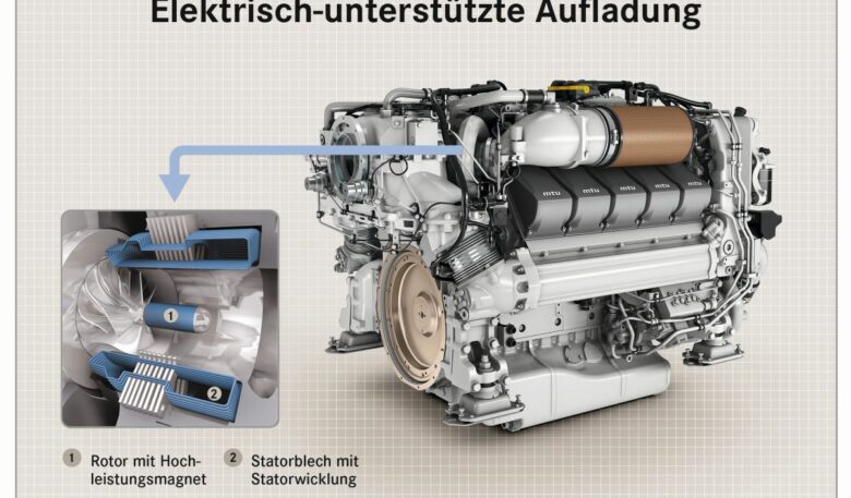 Bald mit elektrisch unterstützter Aufladung