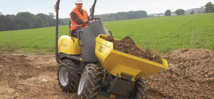 Wacker Neuson Modell WN1000 mit hydostatischen Twin-Lock-Allradantrieb