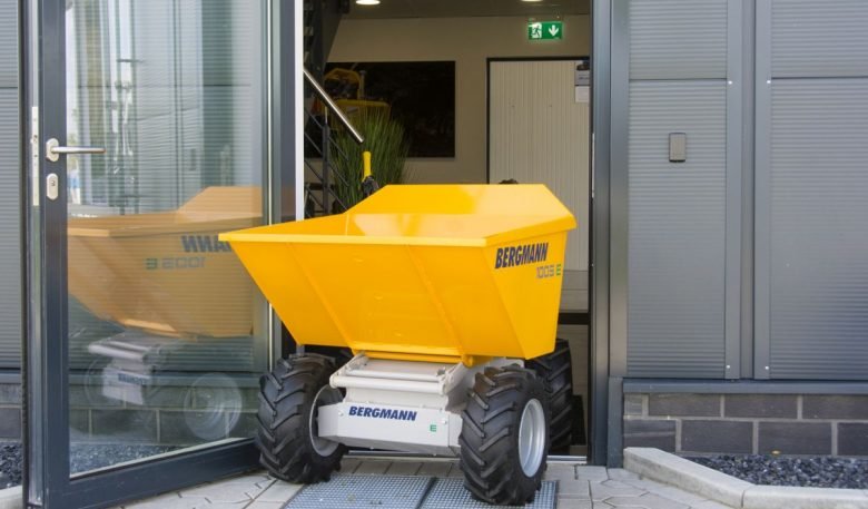 Bergmann Minidumper 1005 E in schmaler Konstruktion