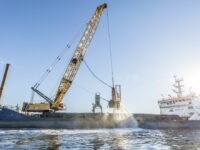 300-t-Koloss beim Hafen-Dredging