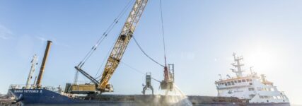 300-t-Koloss beim Hafen-Dredging