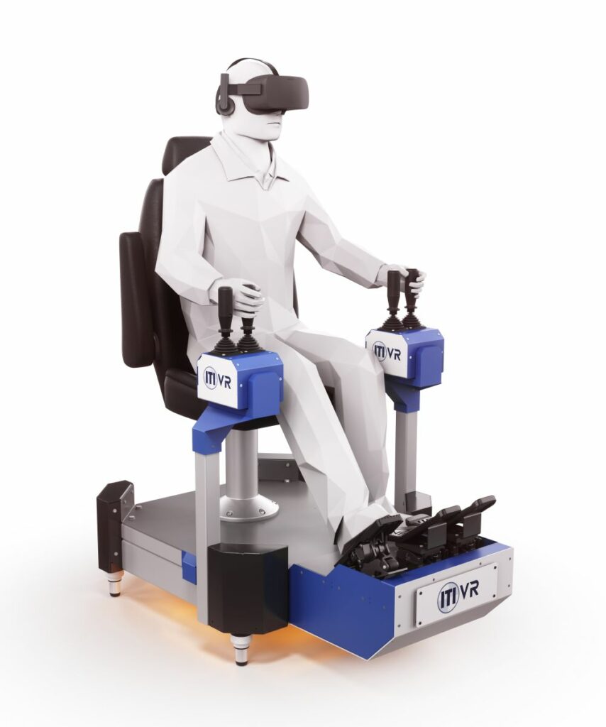 Kranführerschulung jetzt digitalisiert AST Virtual-Reality-Simulator