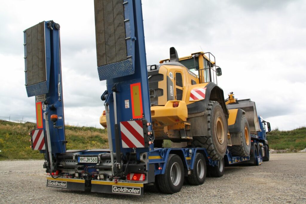 Goldhofer Baustellenlogistik