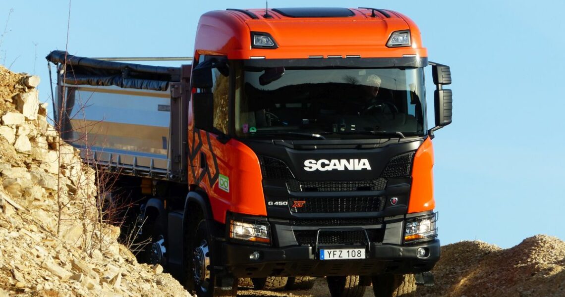 Scania G 450 XT 8x4