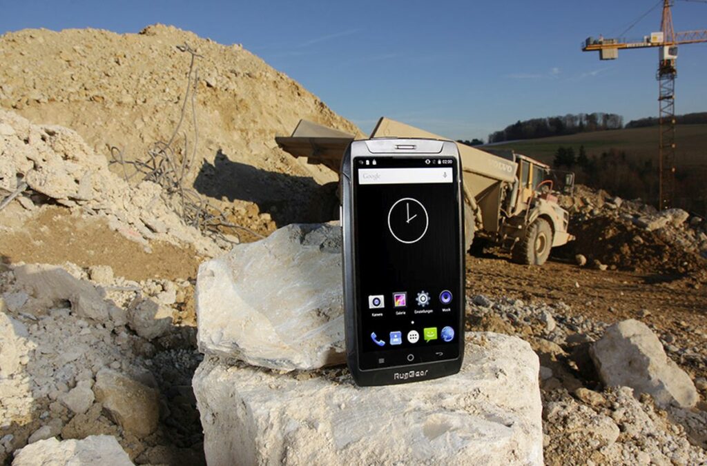 Für den robusten Arbeitseinsatz Outdoor Rugged-Tablet von Rug Gear RG910