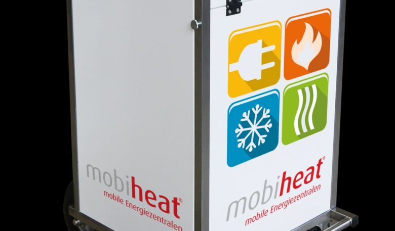 Mobile Hybrid-Heizzentrale