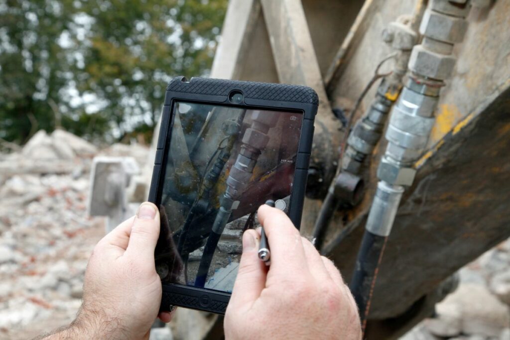 Pirtek Hydraulikservice jetzt mit Fotodokumenation