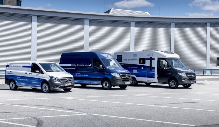Daimlers E-Portfolio: eVito, eSprinter und das Wohnmobil auf Sprinter-Basis