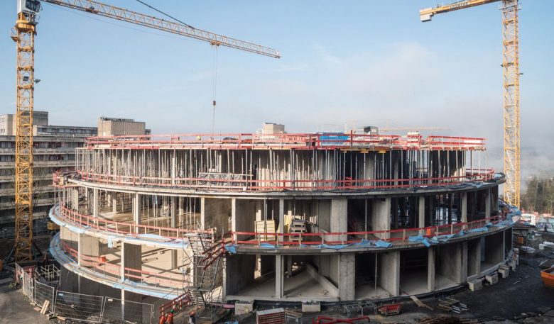 Herstellung des Rohbaus des Rhön-Klinikum-Campus Bad Neustadt