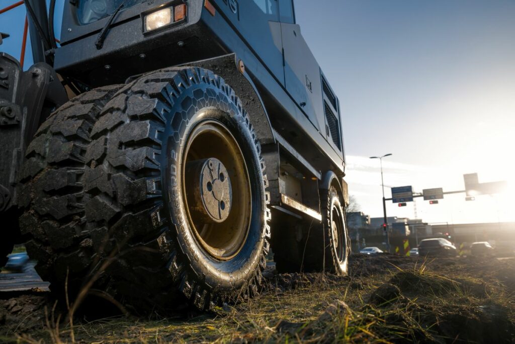 Spezialist für urbanes Baggern Reifen von Nokian Heavy Tyres