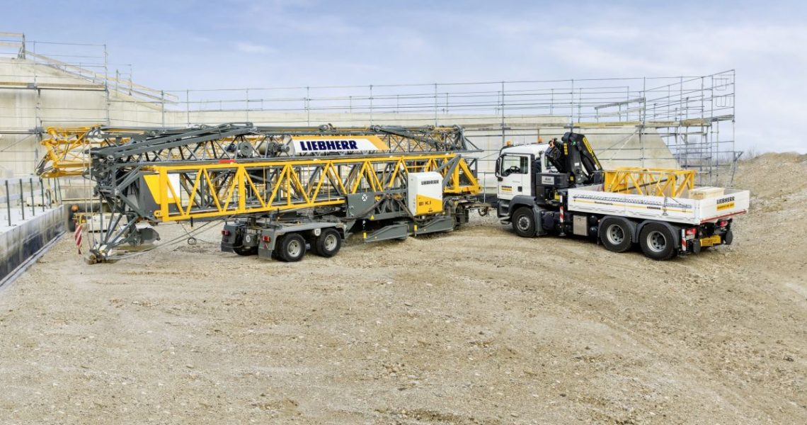 Schnelleinsatzkran von Liebherr