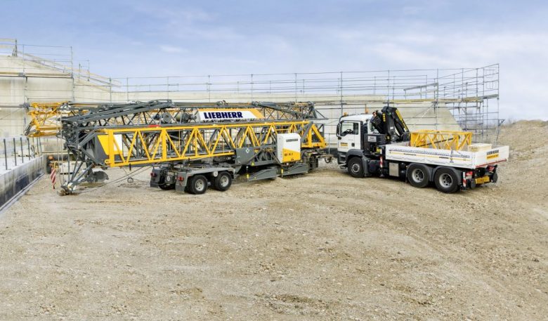 Schnelleinsatzkran von Liebherr