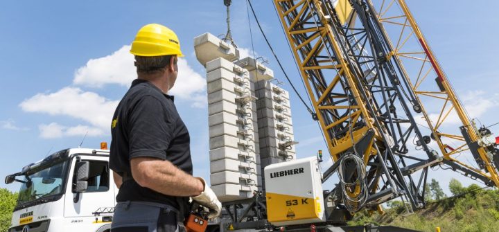 Schnelleinsatzkran von Liebherr