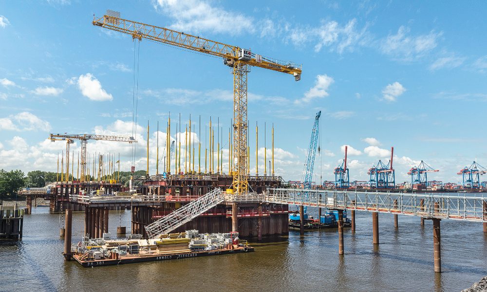 Kattwykbrücke in Hamburg