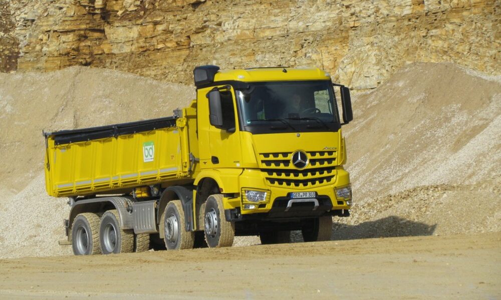 Mercedes Benz Arocs im Test