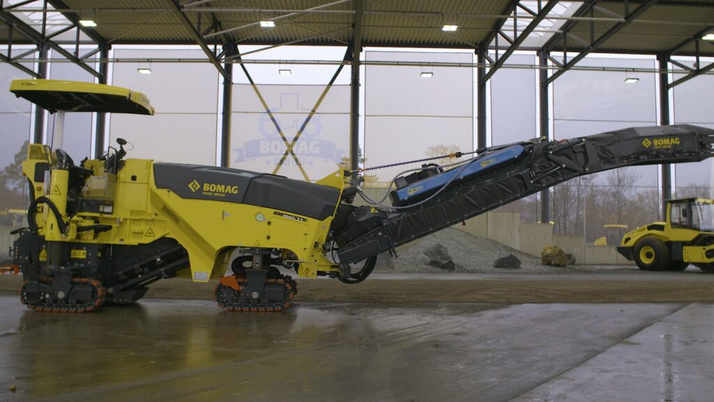 So wird Feinstaub unschädlich gemacht Bomag Ion-Dust-Shield-Technologie