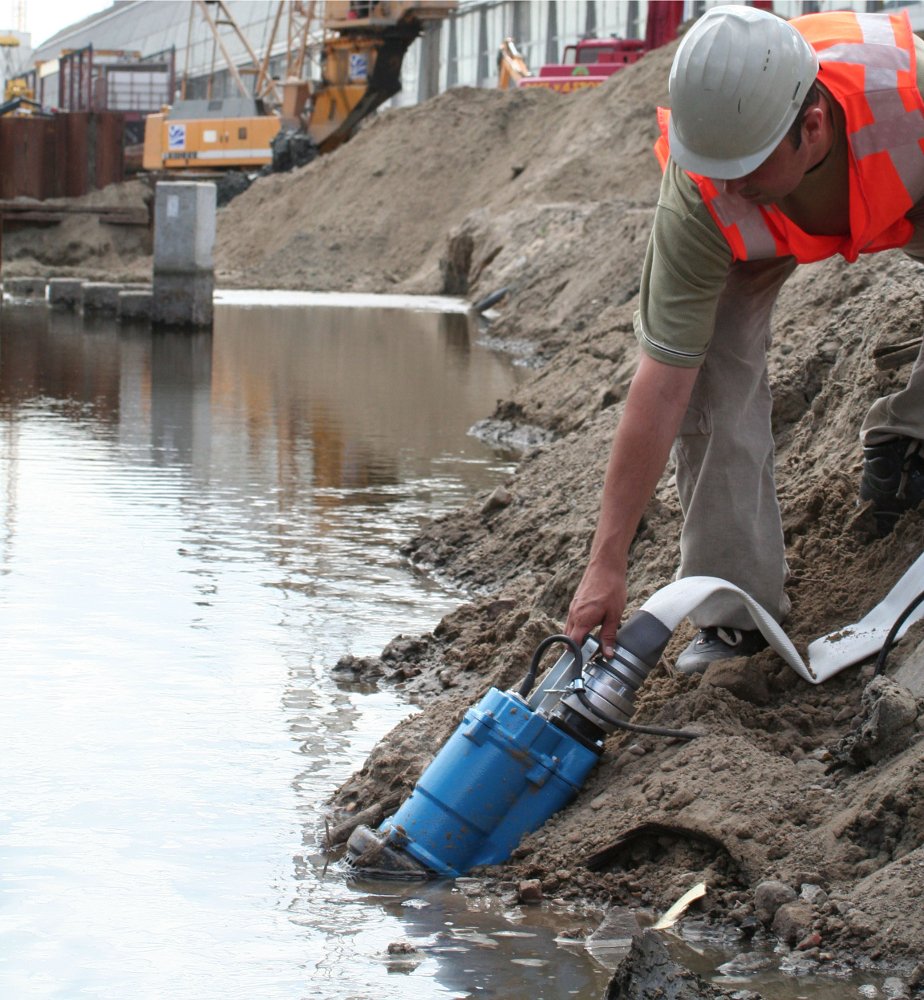 Tsurumi Wasserpumpe für Schmutzwasser