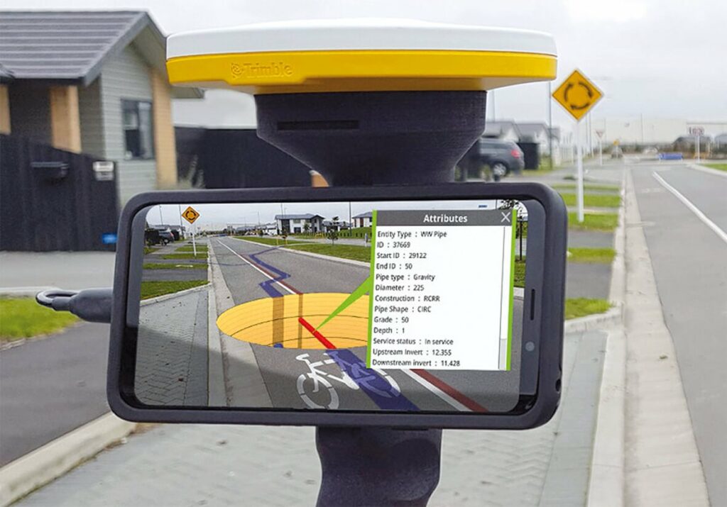 Augmented Reality-System Site-Vision von Trimble