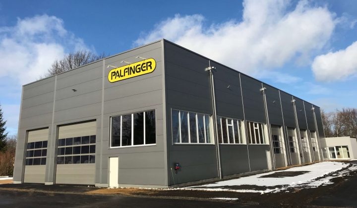Neuer Servicestandort von Palfinger in Löbau