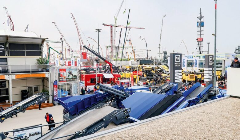 Messesplitter von der Rekord-Bauma 2019